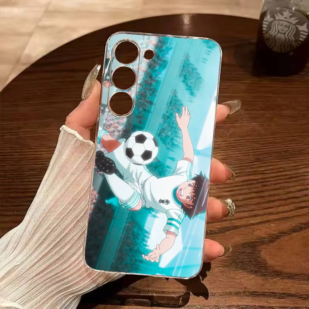 Cool Anime C-Captain T-Tsubasa Phone Case For Samsung GalaxyA13,21s,22,31,32,52,53,71,72,73 Transparent Cover