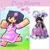 Aphaum Fashion Printed Girls Dress Polyester Material, Purple Color, Sizes 100cm-160cm