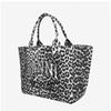 Ganni Leopard Print Medium Shopper Tote B2110040 018