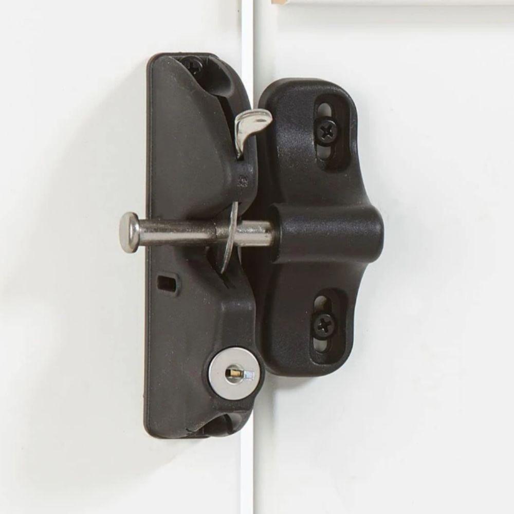 With 2 Keys Automatic Locking Fence Lock Lockable Key Lock Gate Lock Lockable Gate Lock  For Barn