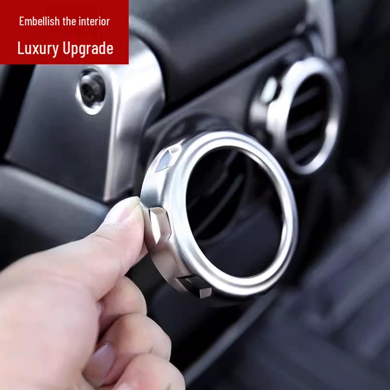 Enhanced Rear Air Vent Trim Ring for 2010-2013 Land Rover Range Rover Sport & Discovery 4