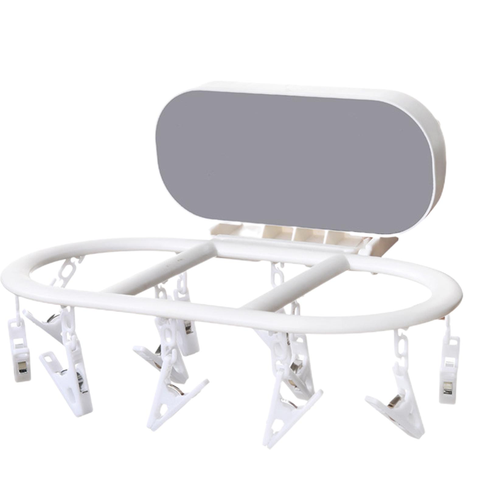 

Clothes Hanger Folding Clothes Dryer Hanger Socks Underwear Hanger сірий колір