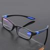 Anti Blue Light Reading Glasses Ultra-Light HD Presbyopic Classic Black Rectangular Glasses Men Women Reading Glasses