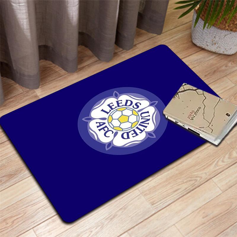 Leeds United F.C Rug Floor Mat for Living Room or Bedroom Soft and Comfortable Carpet a Gift for Birthday and Holiday.NFF0928438