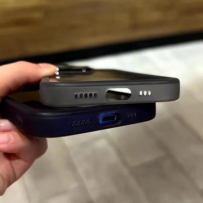 Luxury Soft Transparent Case For IPhone 16 14 13 12 11 15 Pro Max X Xs Max XR Plus SE   Shockproof Silicone Bumpe Cover