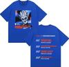 Nueva MÁSCARA DE BORIS BREJCHA ablum tour Camiseta de Algodón para Hombre y Mujer Alta Calidad Algodón Oversize Camisetas Casuales Hip Hop Camiseta Unisex