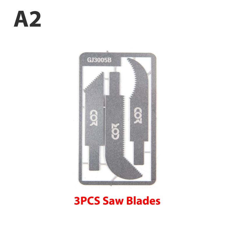 Mini Sag Mecha Modellbygging Modifikasjonsverktøy DIY Skjæreblad Buesag