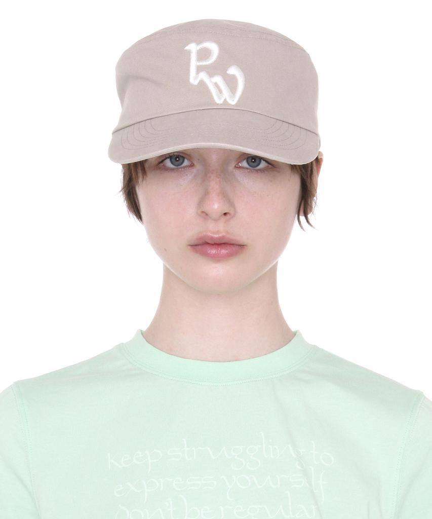 PARTIMENTO WOMEN Pw Symbol Pillbox Cap_Stone