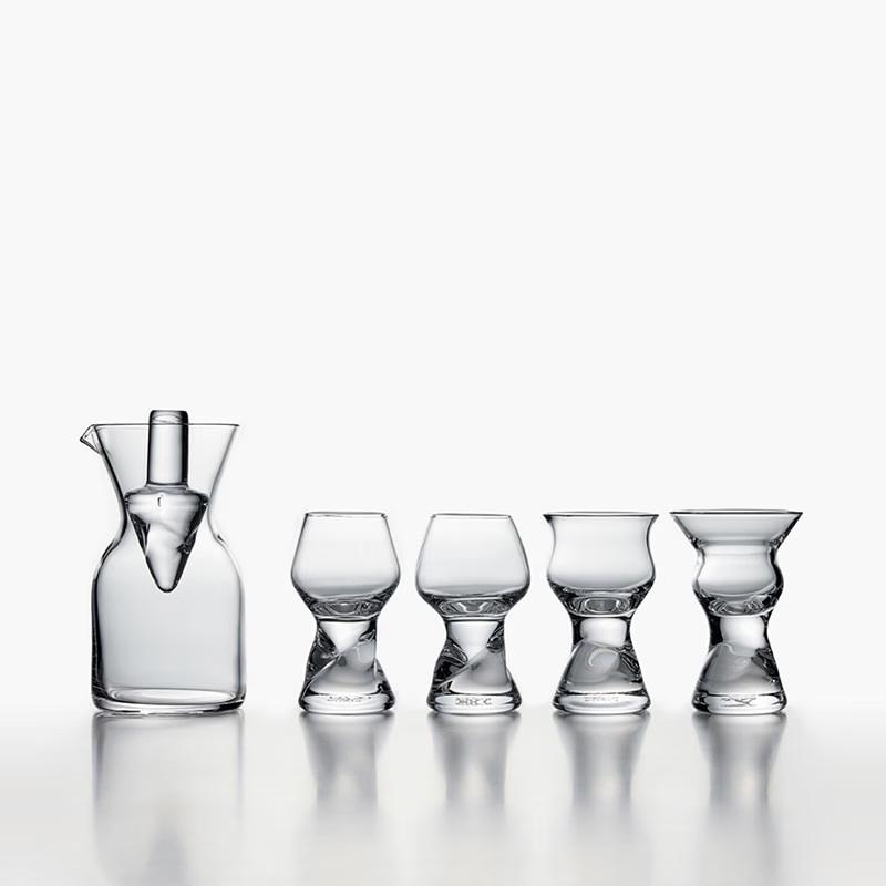 Crystal Baijiu Decanter and Tasting Set