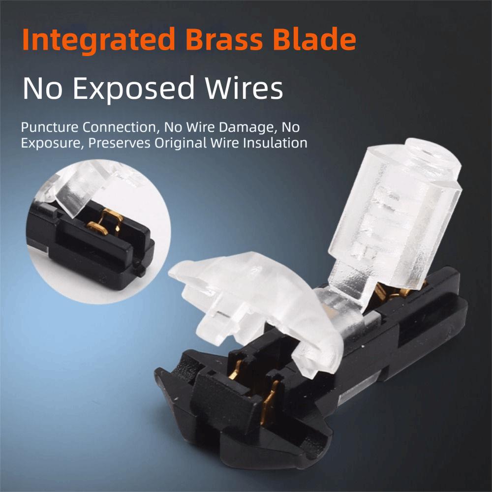 10Pcs for 18-22 Awg Cables Low Voltage Wire Connector Electric Cable Crimp Terminals  Car Wiring