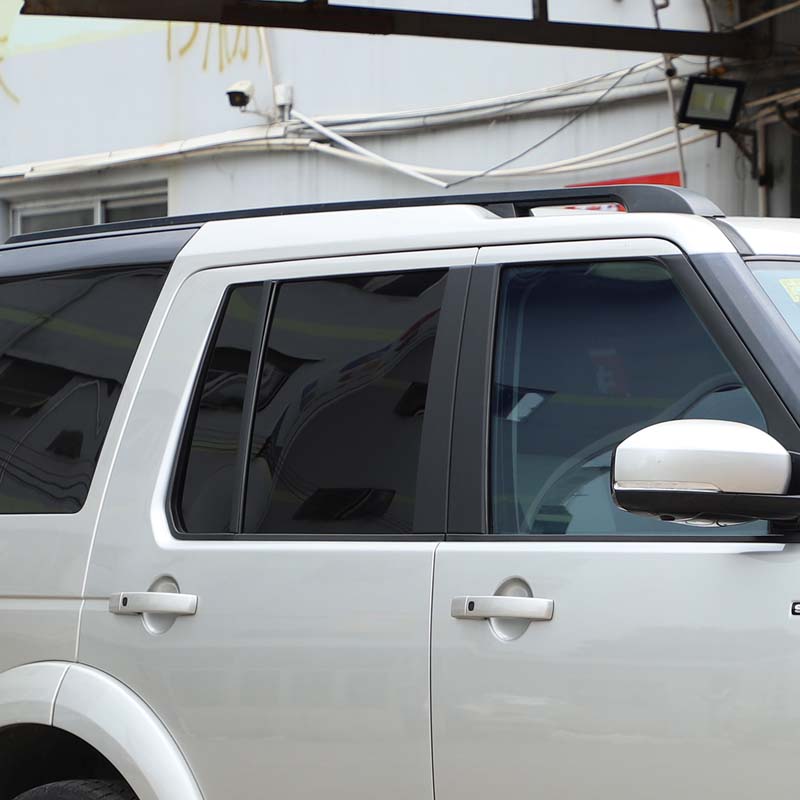 For Land Rover Discovery 3/4 LR3 LR4 2004-2016 ABS Black Car Window B-pillar Center Pillar Trim Strips Sticker Car Accessories