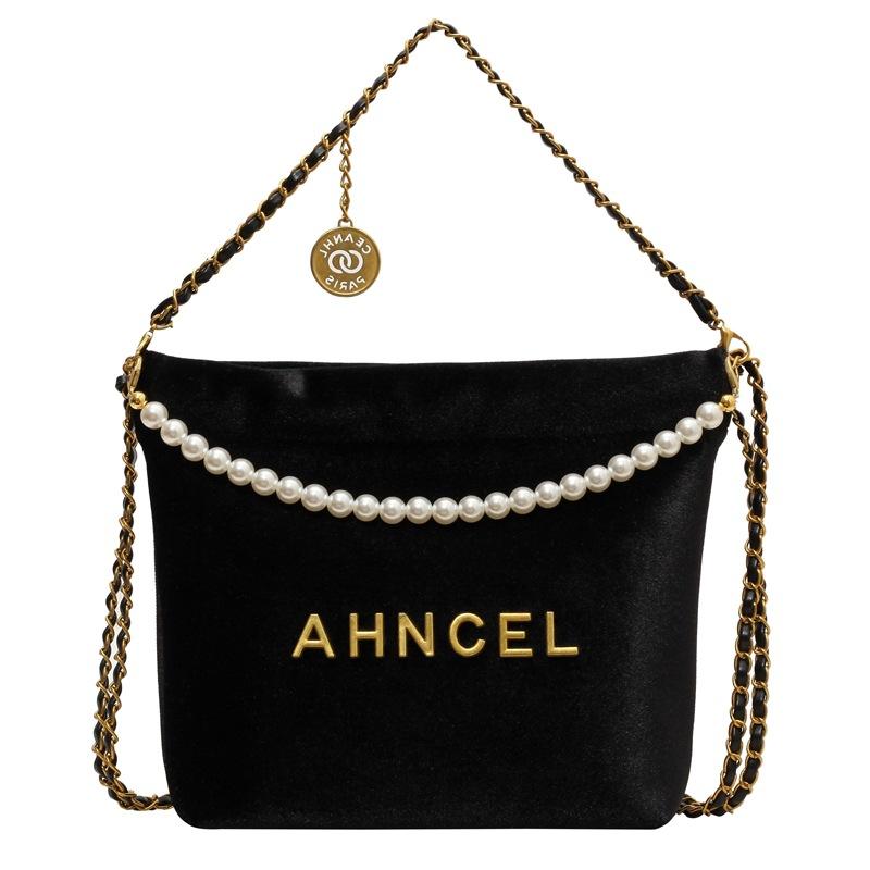 Bag women's new autumn and winter fashion diamond chain bag niche high-end textured shoulder bag