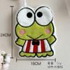 KT Cat Cartoon Children's Coral Fleece Hand Towel - Cute, Hanging, Double Layer, Thick, Absorbent, and Soft.