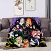 Japanese manga artist Koyoharu Gotouge's Demon Slayer blanket Soft and portable four season home bed,  office travel, lunch break, warm blanket K24