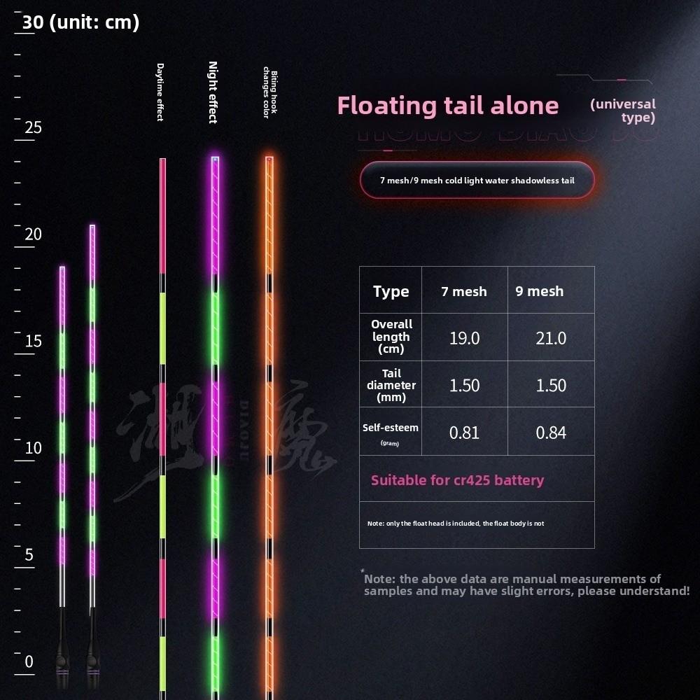 Super Bright Luminous Float Ultra Sensitive Fishing Buoy Night Fishing Float Night Fishing