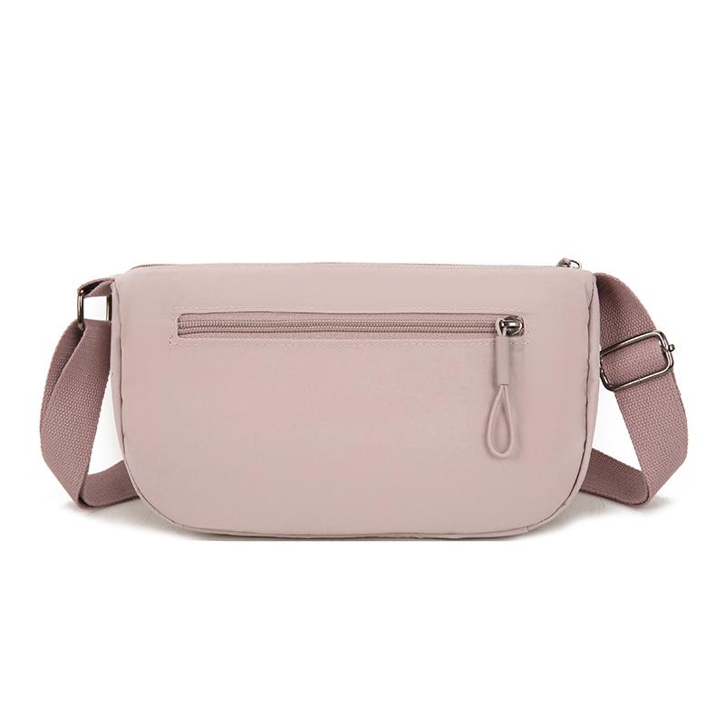 Crossbody Bag for Women Large Capacity Waterproof Nylon Multi Pocket Adjustable Wide Strap Travel Shoulder Satchel Daily Purse