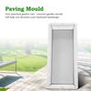 1-4PCS Home Garden Courtyard DIY Paving Mould Road Concrete Brick Carving Stone Path Paving Road Walk Maker Mold Imitation