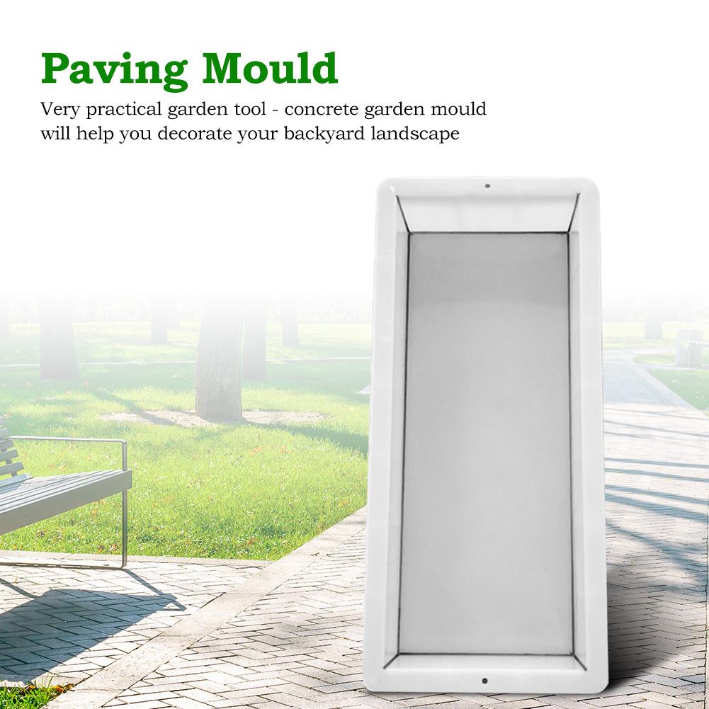 1-4PCS Home Garden Courtyard DIY Paving Mould Road Concrete Brick Carving Stone Path Paving Road Walk Maker Mold Imitation