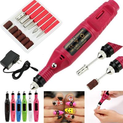 Nail Electric Manicure Machine Milling Drill Bit Set Pedicure Machine Gel Remover Power Drill Pen