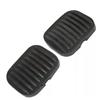 2 Black Clutch & Brake Pedal Rubber Pad Cover Sleeve For Willys Ford Jeeps