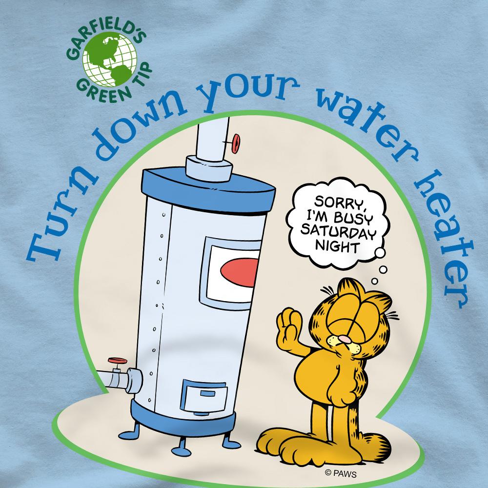 Garfield Mens Plant A Tree T-Shirt