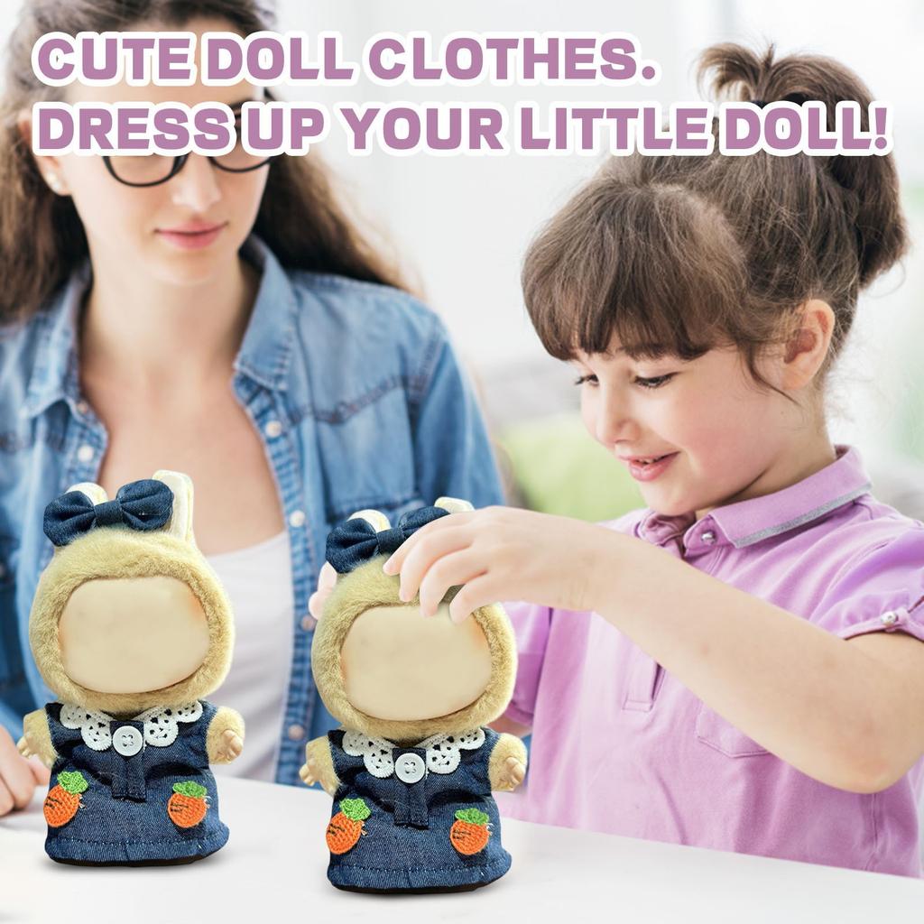 Cute Plush Doll Toy Gift Cartoon Style Children's Rag Doll Doll