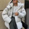 Giacca imbottita Giacca imbottita autunnale e invernale Giacca imbottita larga da donna Cappotto largo