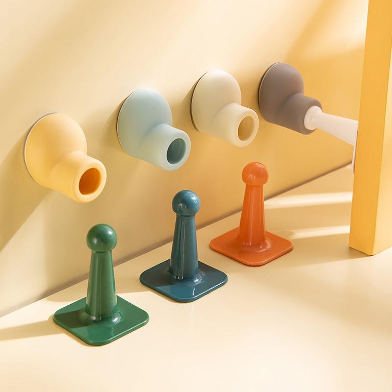 Cute Door Stopper, Anti-collision, Windproof, Door Suction, Safety Door Clip, Easy To Use, Small Items for Daily Life, Creative
