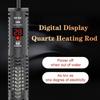 LCD Display Fish Tank Heater Quartz Glass Heating Rod Digital Display Heater  Aquatic Aquariums