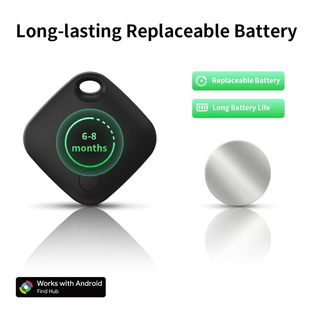 GPS Bluetooth Tracker For Xiaomi Samsung Tag Key Finder Pets Locator Item Anti-loss Smart Tag Work With Android Google Find Hub