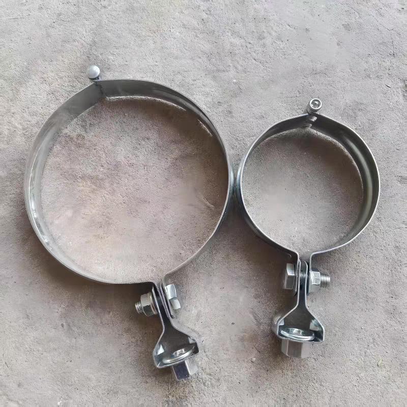 Street Light Pole Clamp and Accessories for Steel Pipes