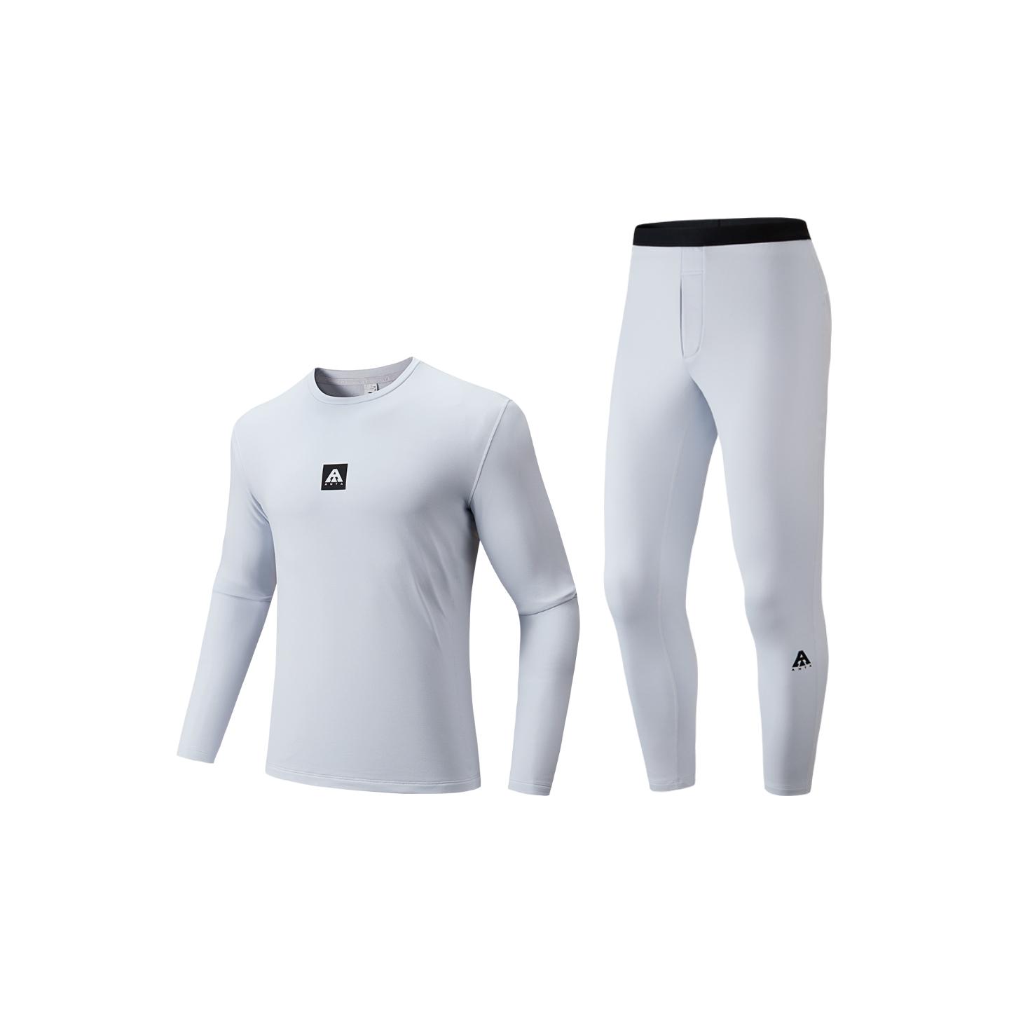 

Anta Outdoors Knit Casual Sports Suit Winter 2025 Men suits Maqiao-Gray 952546202-4 2XL