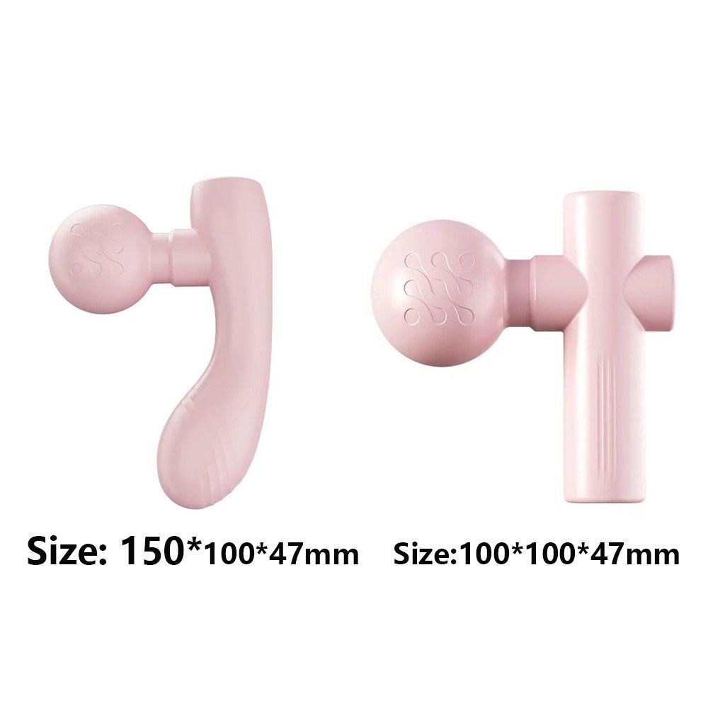 New Mini Fascia Tool Vibrating Fast Rechargeable Dual Head Both Portable Muscle Relaxation Full Body Universal Massage Artifact