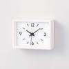 MUJI Station Table Clock 37494312 Small Clock/Mini (with magnet)/White