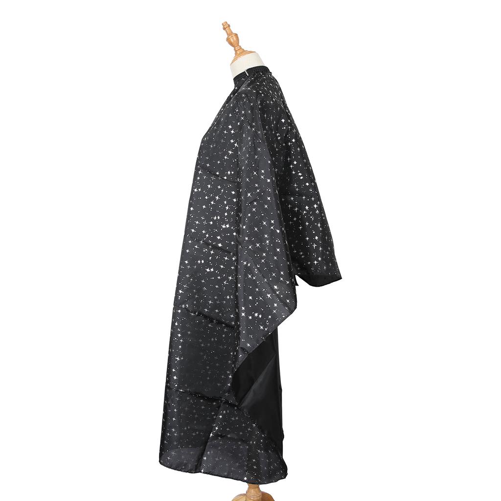 Hair Salon Cutting Cape Haircut Cloth Apron Nylon Waterproof Cape with Snap Closure