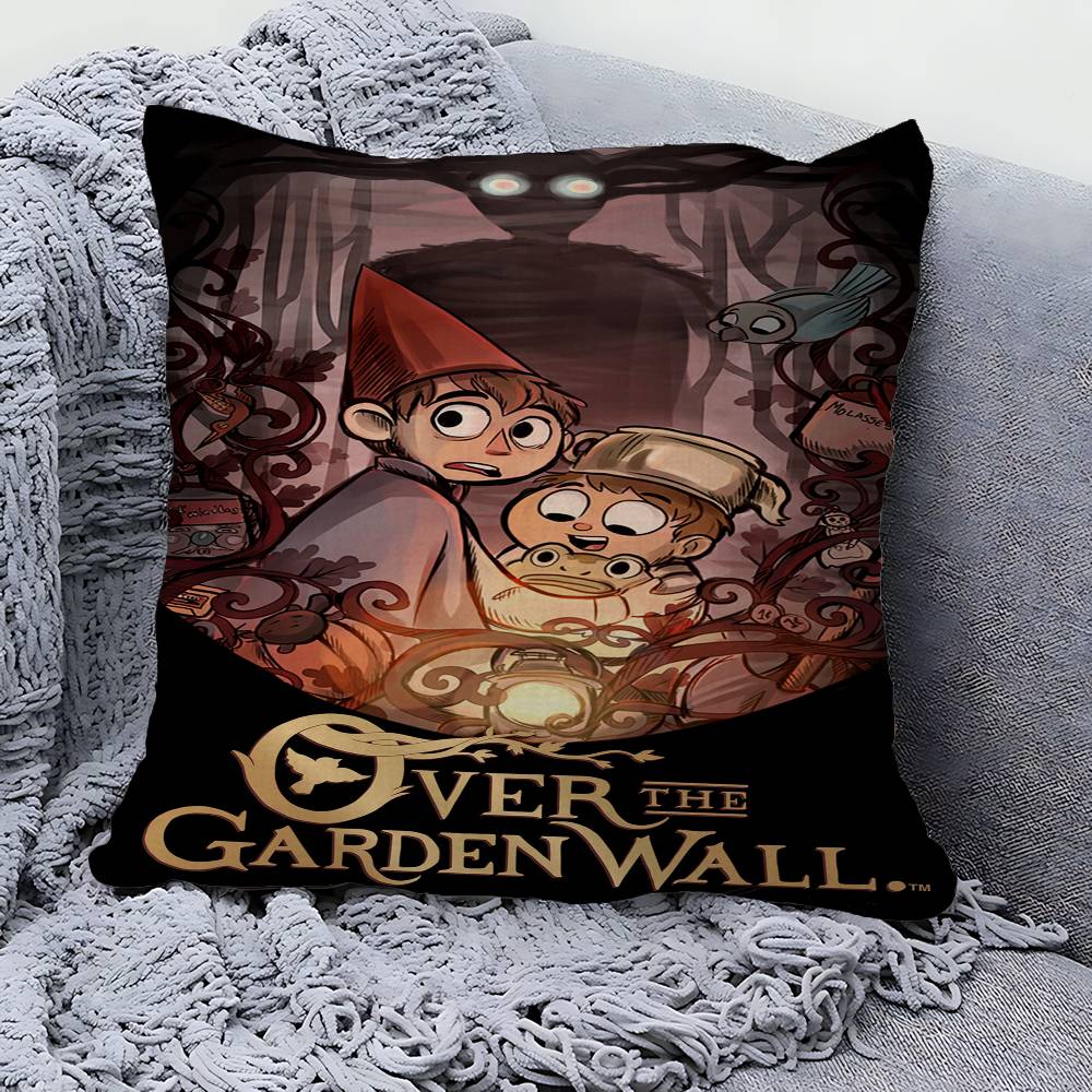 Anime O-Over The G-Garden W-Wall Personalized Picture Text Home Decorative Pillows Household Gifts 45x45cm