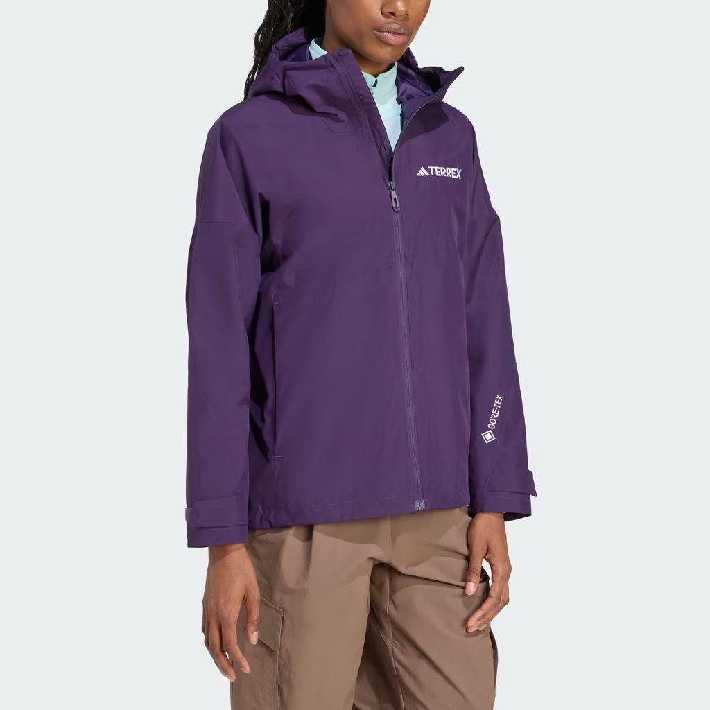 Adidas Terrex W XPR 2L GORE Fashion Comfortable Versatile Skin-Friendly Hooded Jacket Women Jacket JL9804