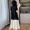 Chic Plus Size Lace Patchwork Maxi Dress - Summer 2026