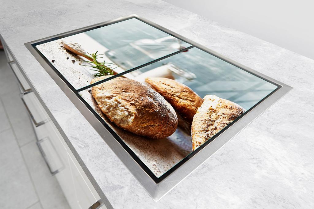 SZKLANA PŁYTA OCHRONNA NA KUCHENKĘ 70x52 CHLEB