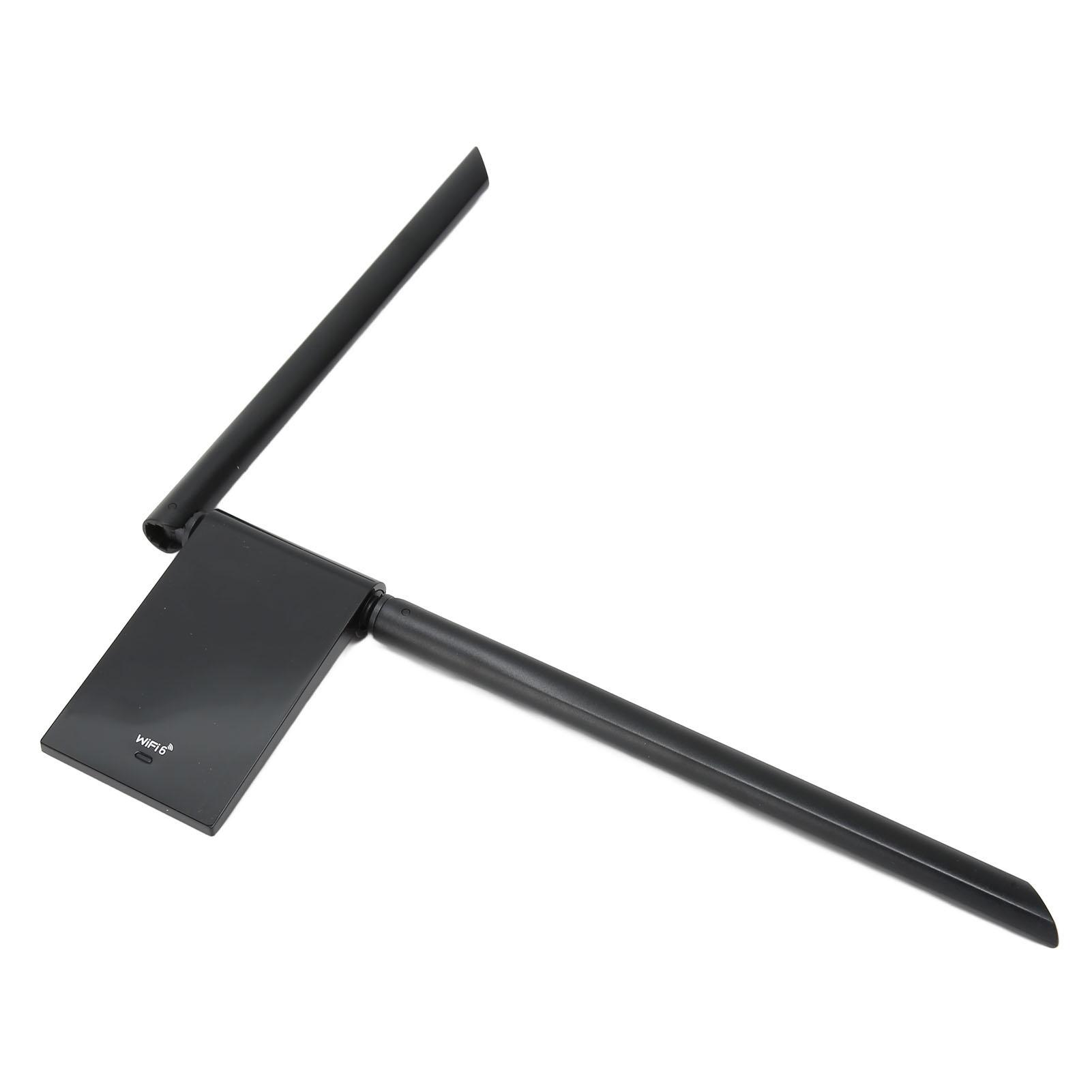 

AX1800 WiFi 6 USB-адаптер 2,4 ГГц 5 ГГц Двохдіапазонний WPA3 1800M USB WIFI-адаптер з 2 антенами 5 дБі