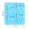 Earring Molds with Holes Hand-Making Accessories Silicone Material for Earrings