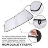 Memory Car Windshield Window Sunshade Cover For Toyota Prado LC90 1996-2002