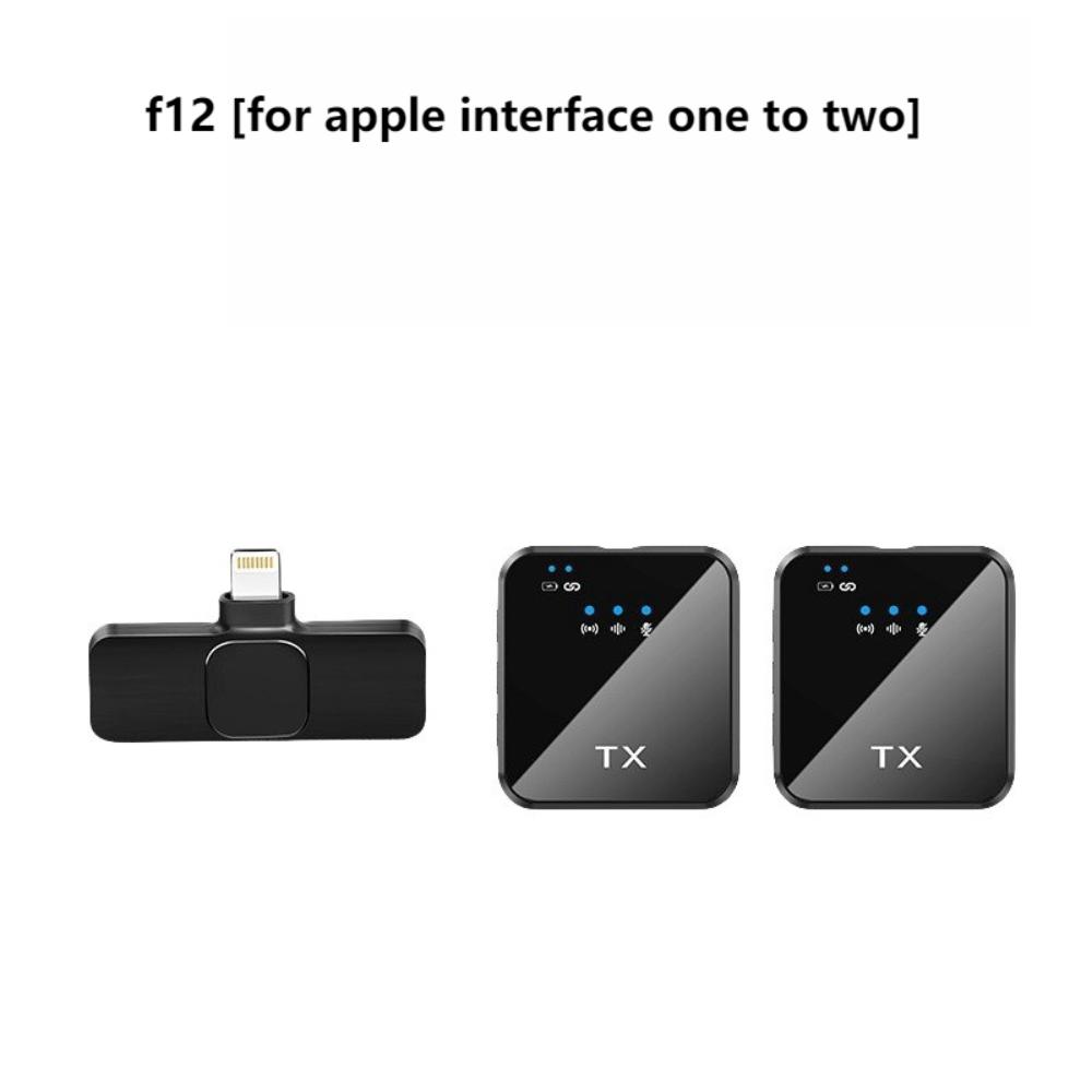 3-in-1 Universal Wireless Lapel Microphone, Noise Reduction Mic For Live Shooting, Compatible With iOS, Android, Computer