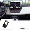 Biltilbehør Interiør Telefonholder Base For Toyota Corolla Camry CHR RAV4 Avalon Prado Highlander 4RUNNER Uten Brakett