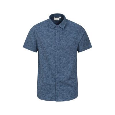 Men's Wave Short-Sleeved Shirt