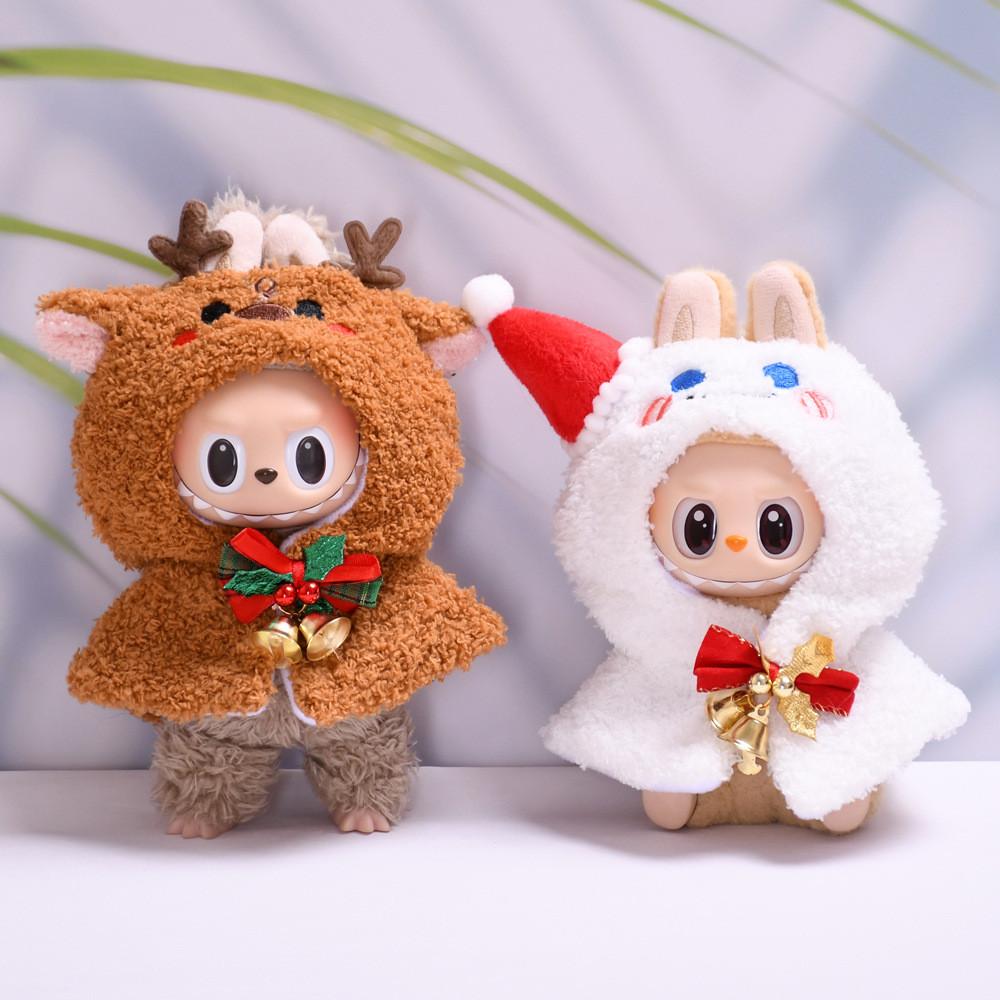 Festive Doll Clothing Christmas Reindeer And Snowman Plush Attachments For Collectors