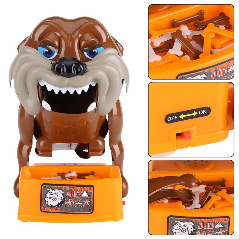 Multifunctional Dog Tabletop Game Simulation Finger Bite Scary Game Kids Toddlers