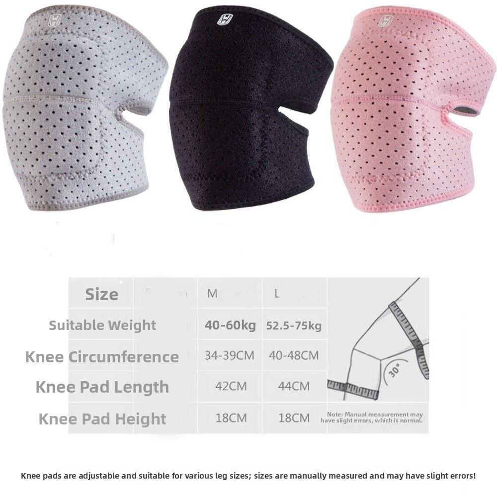 1Pair Anti-collision Sports Dance Knee Pad Sponge Knee Braces Knee Protector Support Fitness Gear