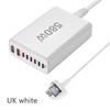 580W Gan-Ladegerät 8-Port USB Typ C Desktop-Ladestation Telefon Schnellladung Für iPhone 16 15 iPad Macbook Laptop Tablet Samsung
