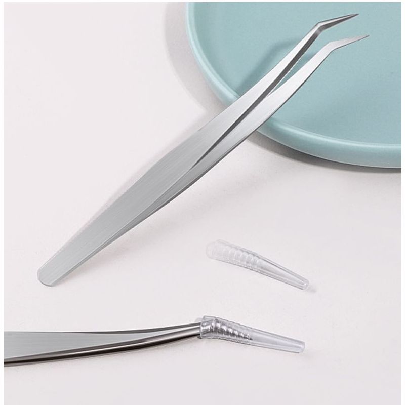 Violeta - Stainless Steel Eyelash Tweezers